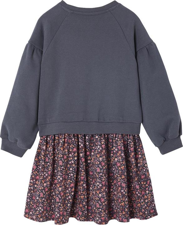 Produktbild Vertbaudet Mädchen Kleid mit Materialmix (98)