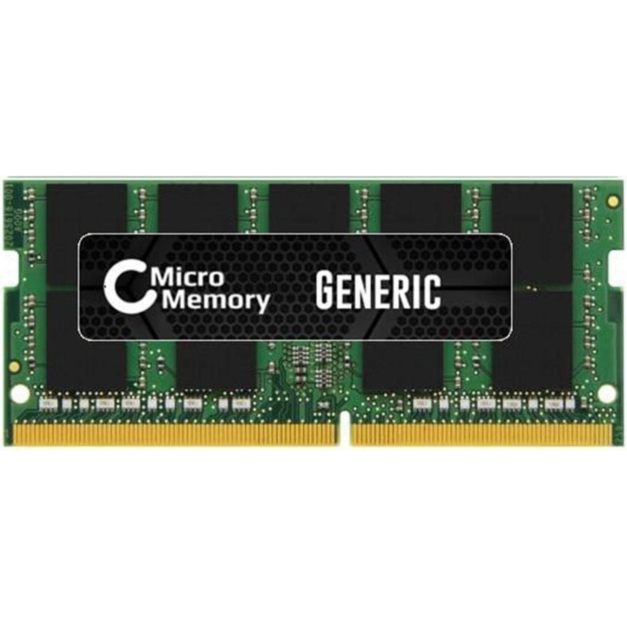 CoreParts MMH9761/4GB Speichermodul 1 x 4 GB DDR4 2666 MHz (1 x 4GB), RAM Modellspezifisch, Grün