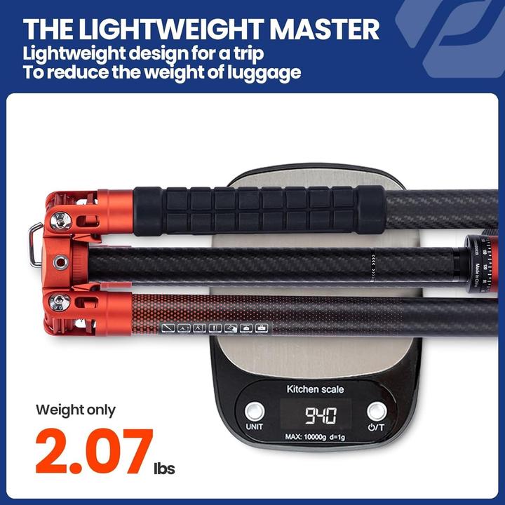 Productafbeelding Fotopro Koolstofvezel statief met kogelkop (Koolstof)