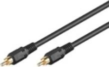 Immagine prodotto Goobay Cavo di collegamento audio digitale coassiale, Cinch S/PDIF, doppia schermatura (15 m)