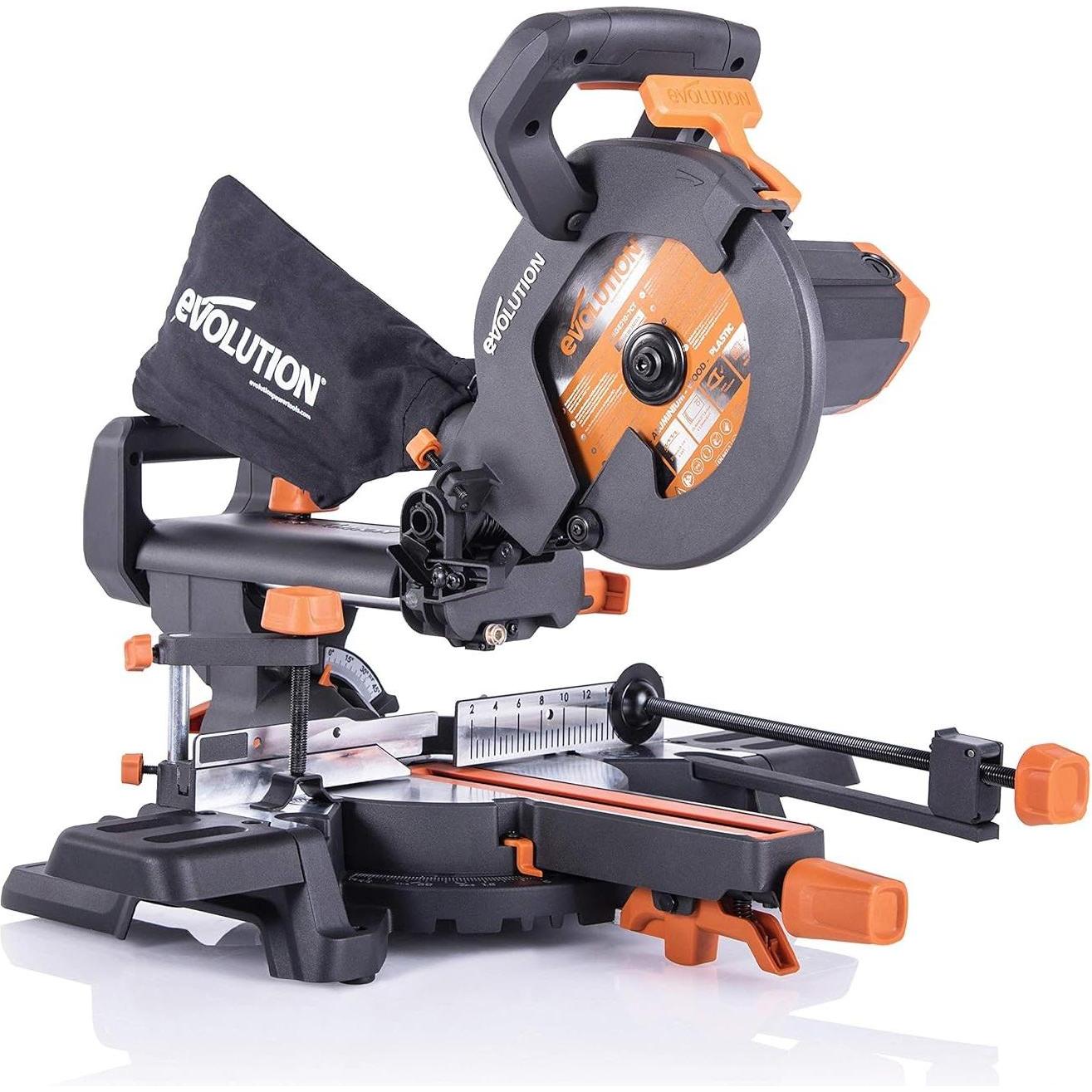 Evolution, Troncatrice radiale, R210SMS PLUS 1500 W 210 mm Mitre Saw