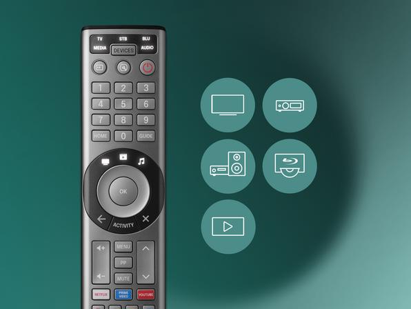 Actual product image One for All Smart Control 5 Advance App URC 7956 (Universal remote control, Infrared)