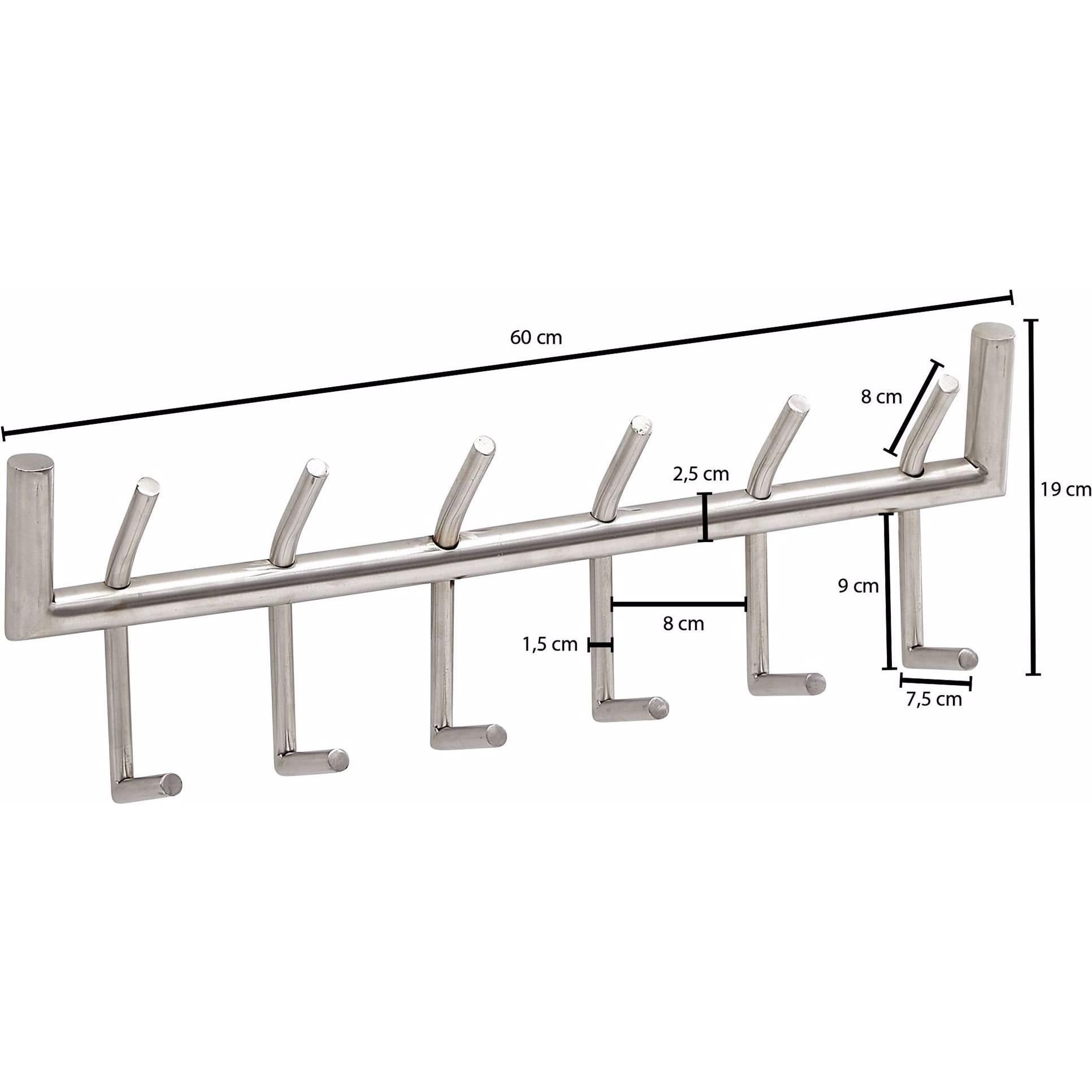 Wohnling, Garderobe + Kleiderhaken, Metall