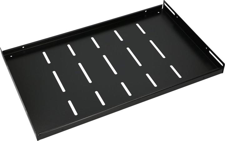 Actual product image Extralink SHELF 1U FOR WALL CABINETS 19//" 300MMX1U BLACK Rack shelf