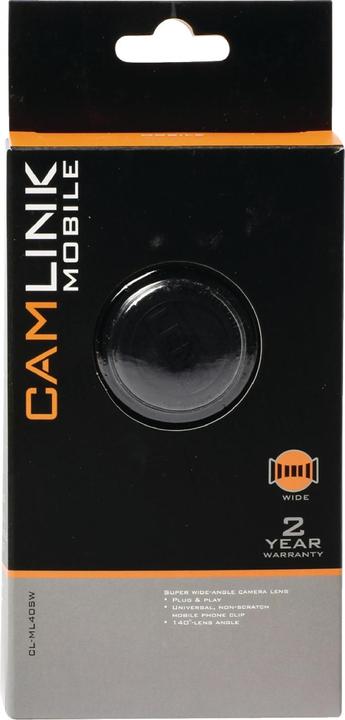 Actual product image Camlink CL-ML40SW Super wide-angle lens for mobile phones, 140 degrees