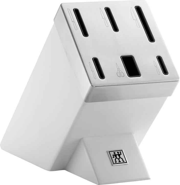 Immagine prodotto Zwilling 1002454 Ceppo di coltelli autoaffilanti Gourmet 7 pezzi bianco
