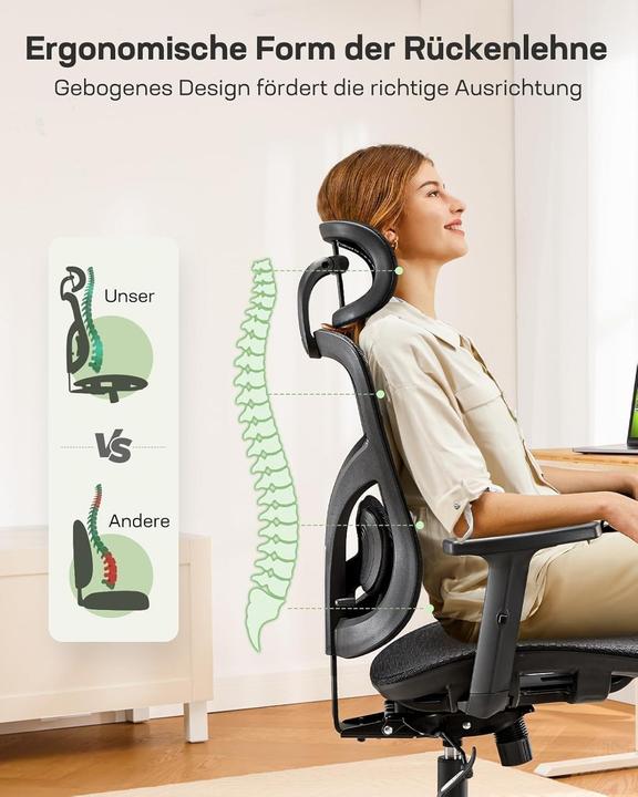 Actual product image Marsail Ergonomic Office Chair