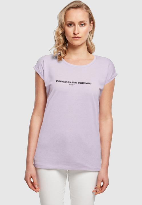 Produktbild Merchcode Ladies Hope Extended Shoulder Tee - 112549 (M)