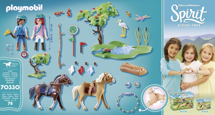 Produktbild Playmobil Abenteuer im Freien (70330, Playmobil Spirit)