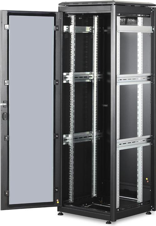 Produktbild Assmann DIGITUS 36HE Netzwerkschrank 1787x600x600 mm Farbe Schwarz RAL 9005 (36 HE, 19 Zoll Rack)
