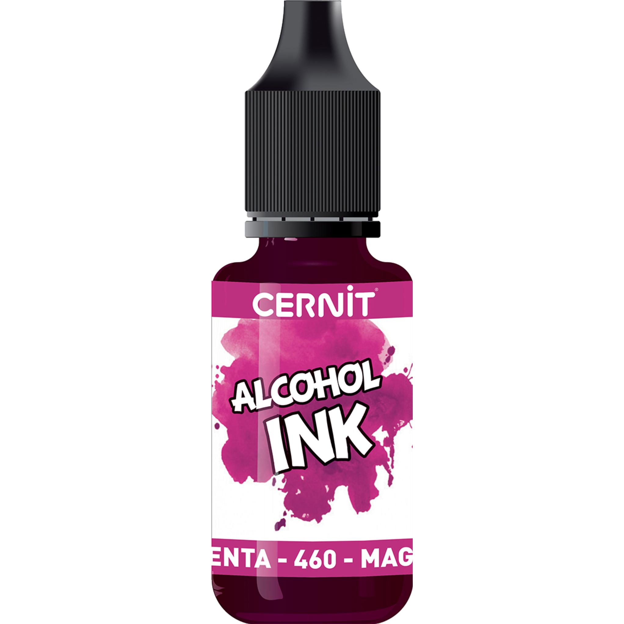 Cernit, Künstlerfarbe + Bastelfarbe, Alkoholtinte (Magenta)