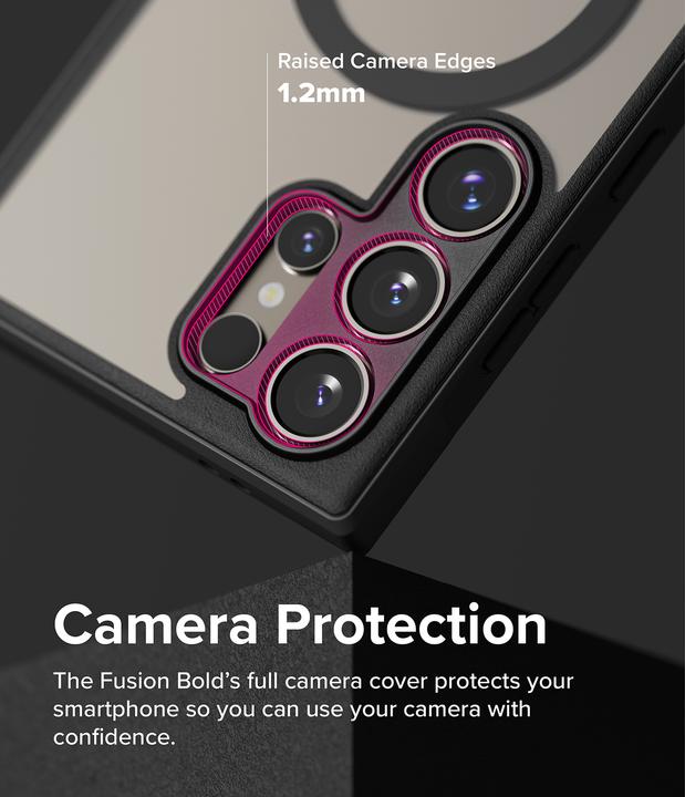 Immagine prodotto Ringke Case for Galaxy S24 Ultra FUSION BOLD MAGNETIC MATTE BLACK (Samsung Galaxy S24 Ultra)