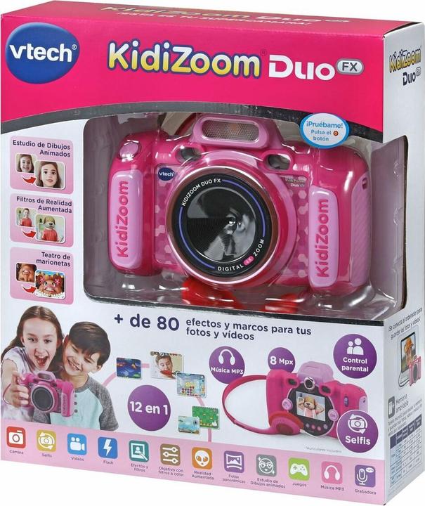 Actual product image VTech Children's camera Kidizoom Duo DX Pink
