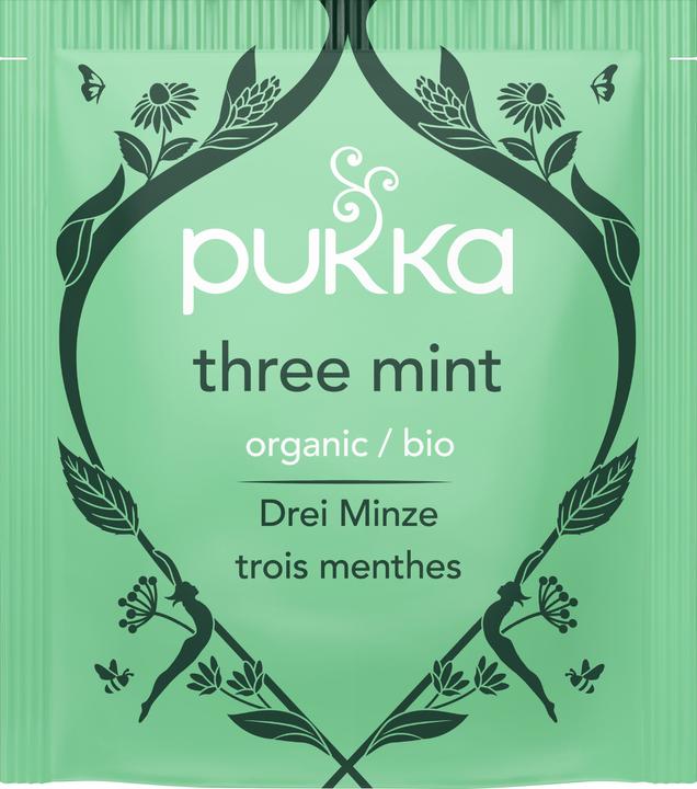 Actual product image Pukka Three Mint Organic (32 g)