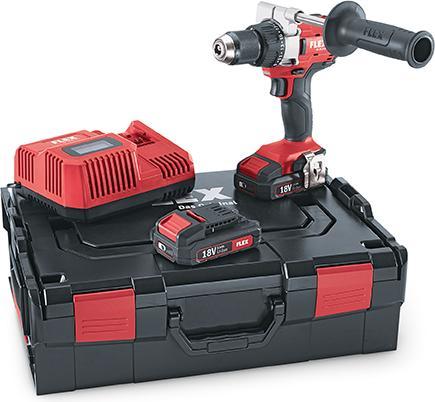 Produktbild Flex-Tools 436577 DD 2G Akkubohrschrauber 18V 2.5Ah Li-Ion in L-Boxx