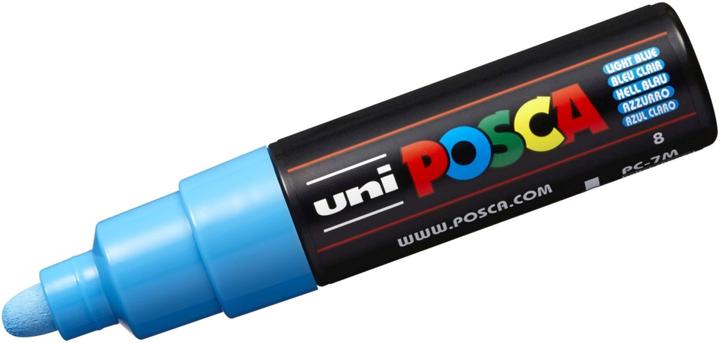 Actual product image Posca Marker PC-7M Rundspitze (Light blue, 5.50 mm, 1 x)