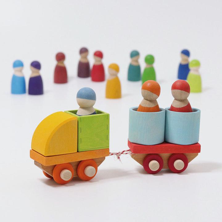 Produktbild Grimm's Bauspiel Holzzug