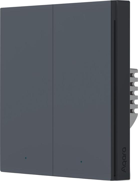 Produktbild Aqara Smart Wall Switch H1 Weiss No Neutral, Double Rocker (Zigbee)