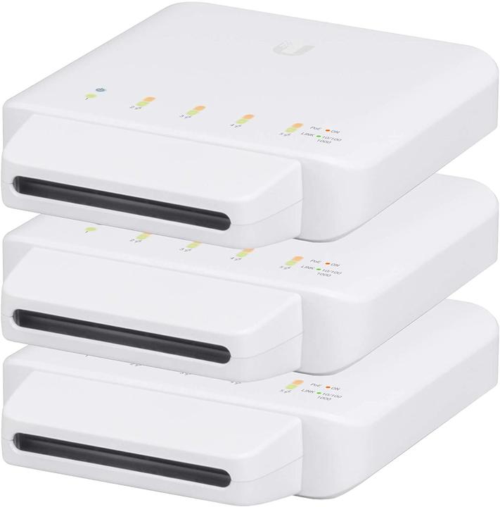 Actual product image Ubiquiti USW-FLEX-3 3-Set (5 Ports)