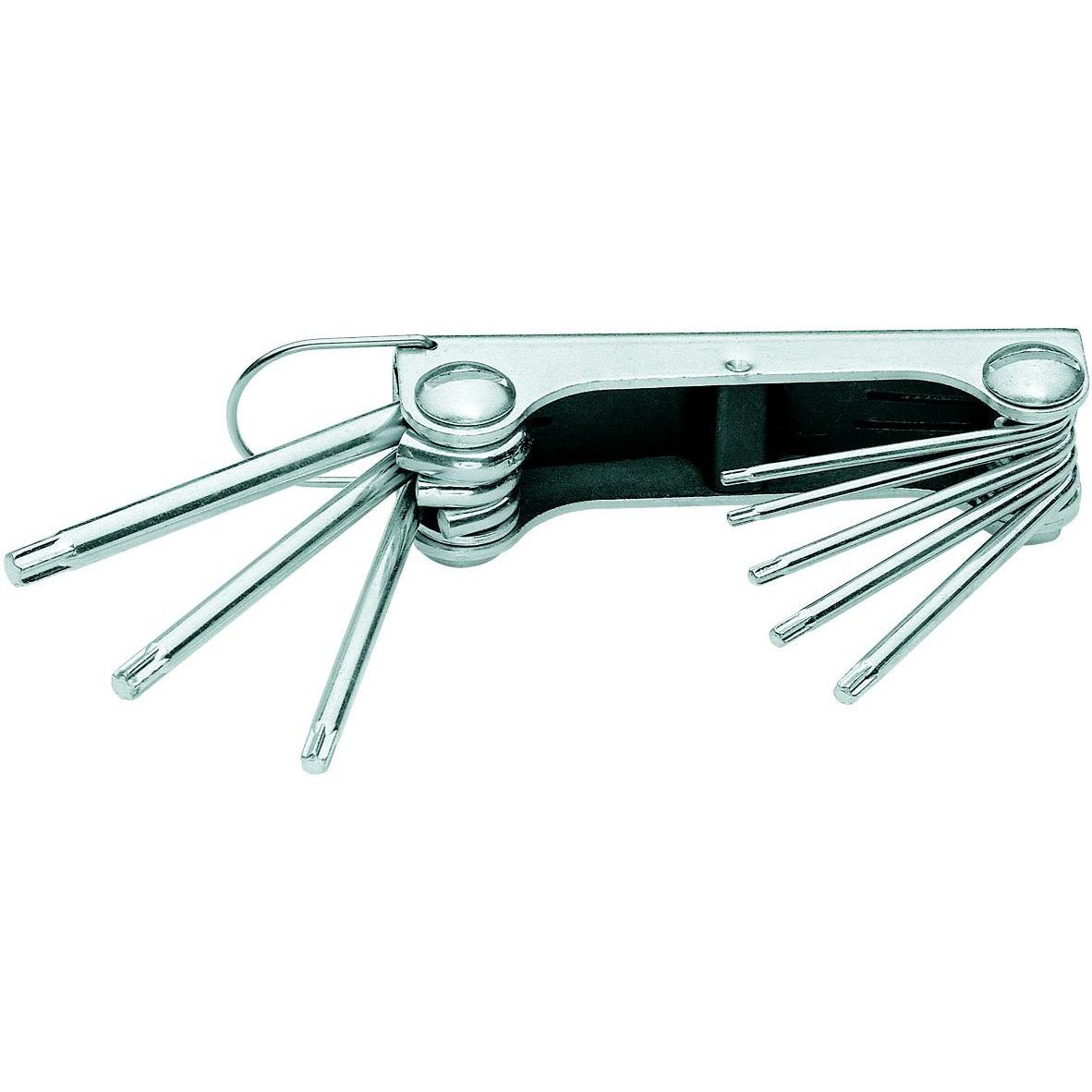 Gedore, Schraubenzieher, SCL 43 TX-80 Winkelschraubendreher-Satz im Clip 8-teilig TX T9-T40
