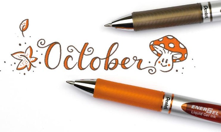 Produktbild Pentel EnerGel Xm Rétractable (Orange, 1 x)