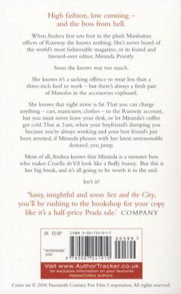 Produktbild The Devil Wears Prada v.1 (Englisch, Lauren Weisberger, 2006)