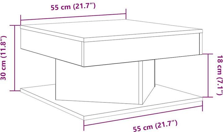 Image du produit vidaXL Couchtisch