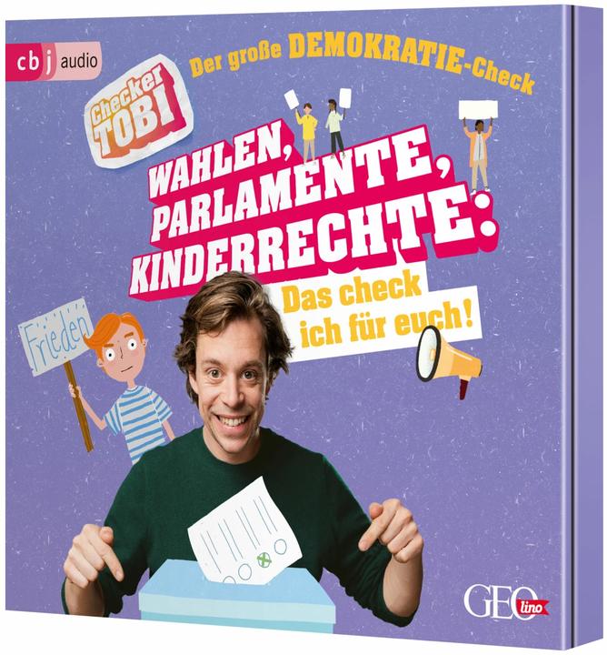 Produktbild Checker Tobi - Der grosse Demokratie-Check: Wahlen, Parlamente, Kinderrechte – Das check ich für (Gregor Eisenbeiss, Deutsch)