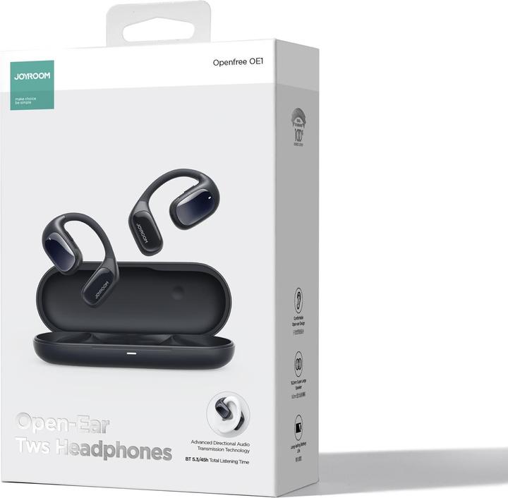 Produktbild Joyroom Openfree JR-OE1 kabellose On-Ear-Kopfhörer – dunkelblau (18 h, Kabellos)