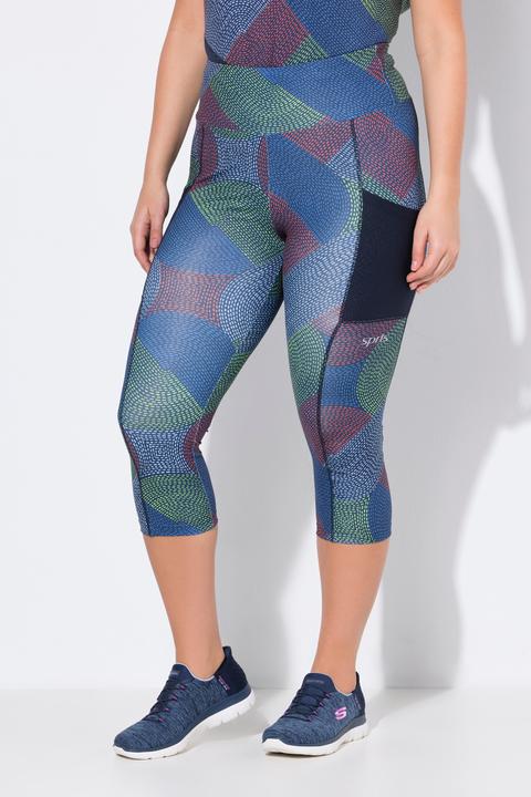 Produktbild Ulla Popken 3/4-Funktionsleggings, schnelltrocknend, recycelt (50, 52)