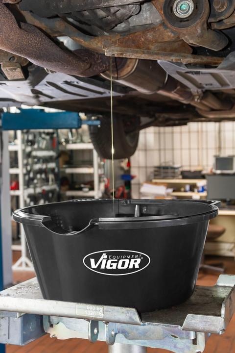Actual product image Vigor Oil Drain Pan, 8 L