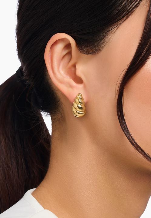 Immagine prodotto Thomas Sabo Ohrstecker organische Formen vergoldet (Argento 925)