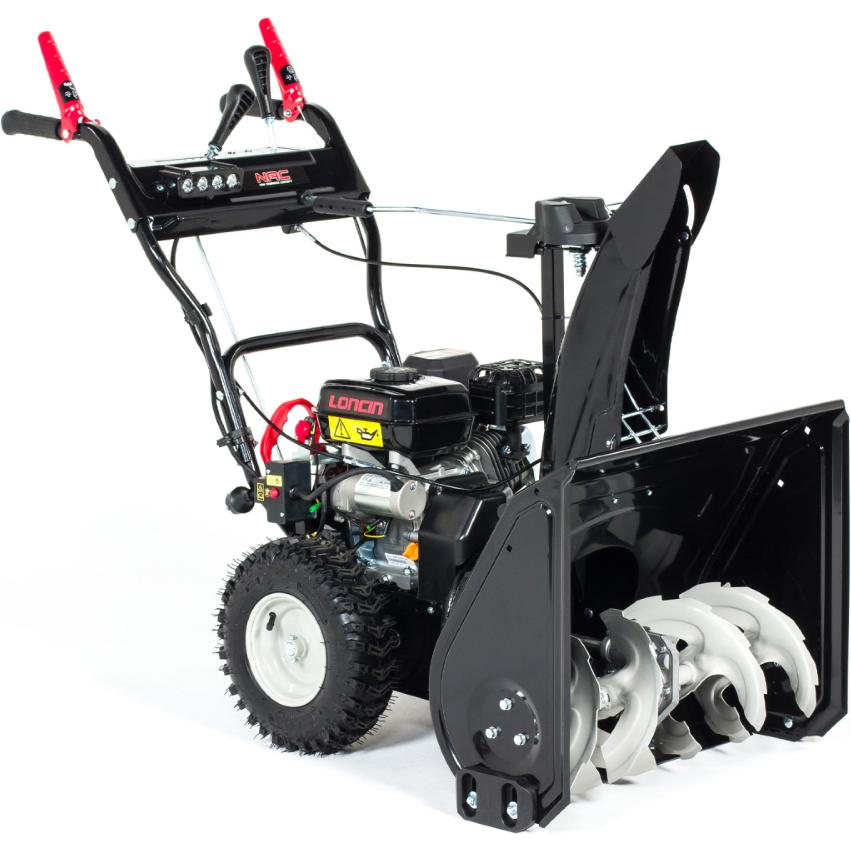 NAC, Schneefräse, Benzin Schneefräse mit Antrieb 196cc 61cm Elektrischer Starter