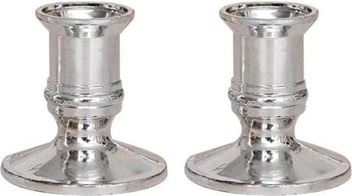 Actual product image Cbx Kerzenständer 3 Köpfe, Kerzenleuchter 3-armig, Kerzenhalter Silber