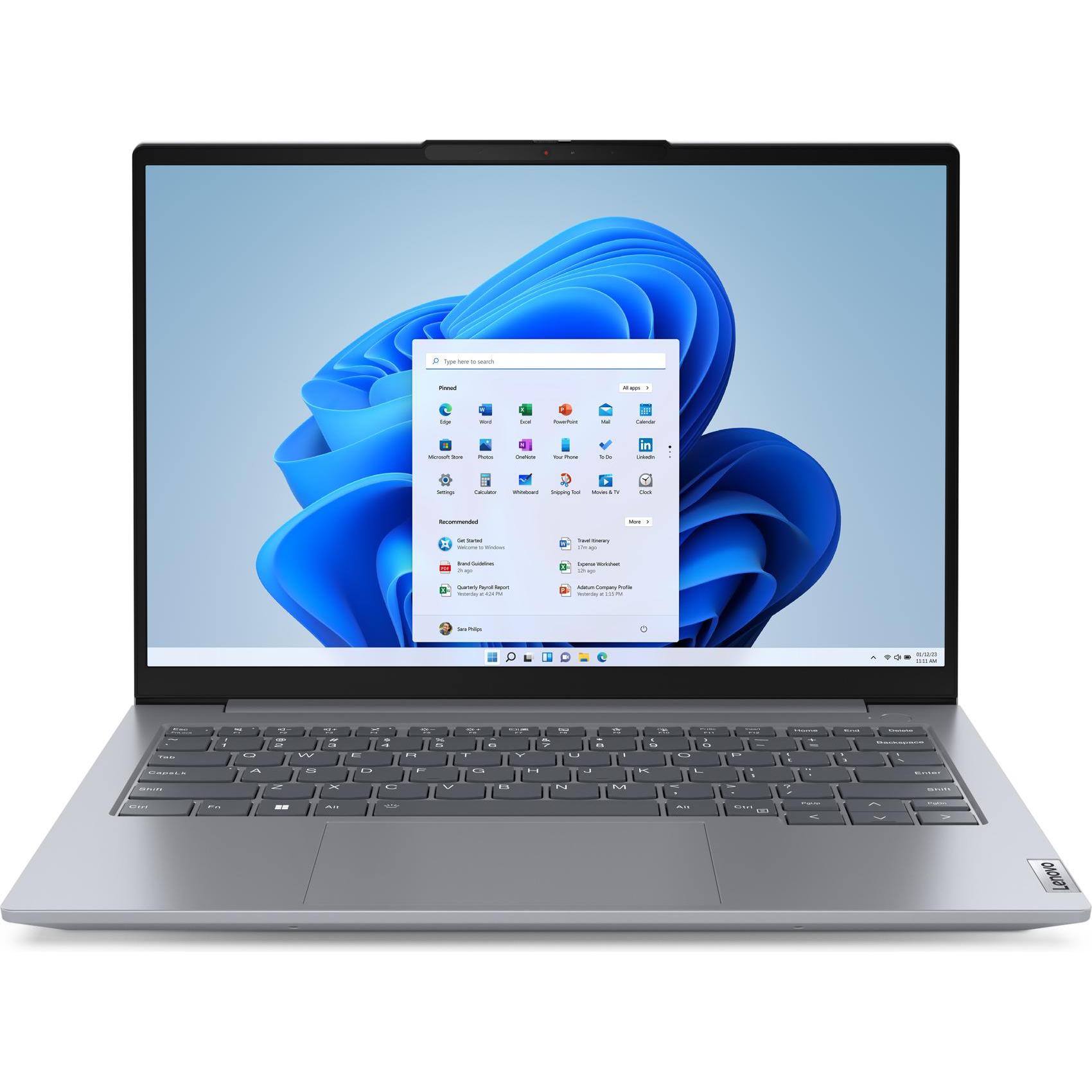 Lenovo ThinkBook 16 Gen 6 (16", Intel Core i5-1335U, 16 GB, 512 GB, DE), Notebook, Grau