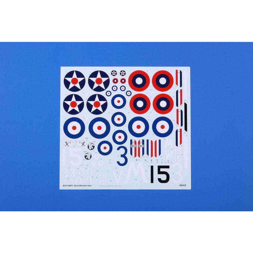 Eduard SE.5a Pacchetto professionale Wolseley Viper