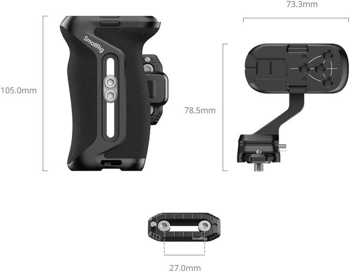 Produktbild SmallRig 5633 HawkLock H21 Quick Release Side Handle (Griff)