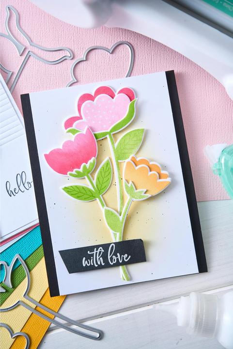 Immagine prodotto Sizzix Clear Stamps Set 22PK - Whimsy Bloom #1 by Catherine Pooler