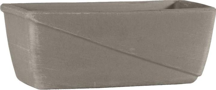 Spang Balkonkasten Line umbra 40 x 19 x 16 cm mit Loch