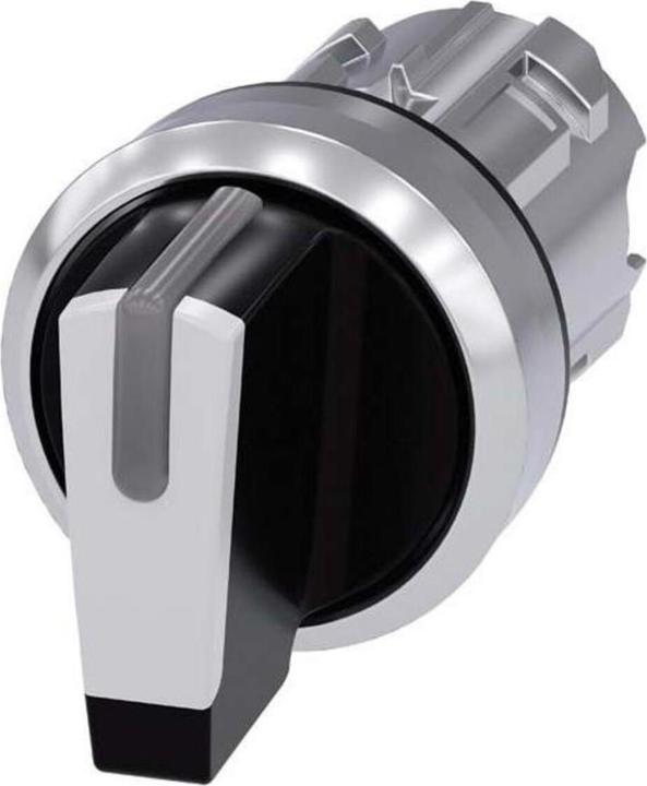 Produktbild Siemens Selector switch, 22mm, black, white