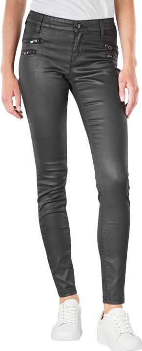 Produktbild MAC Jeans Zip Skinny Jeans Coated Black (W26/L32)