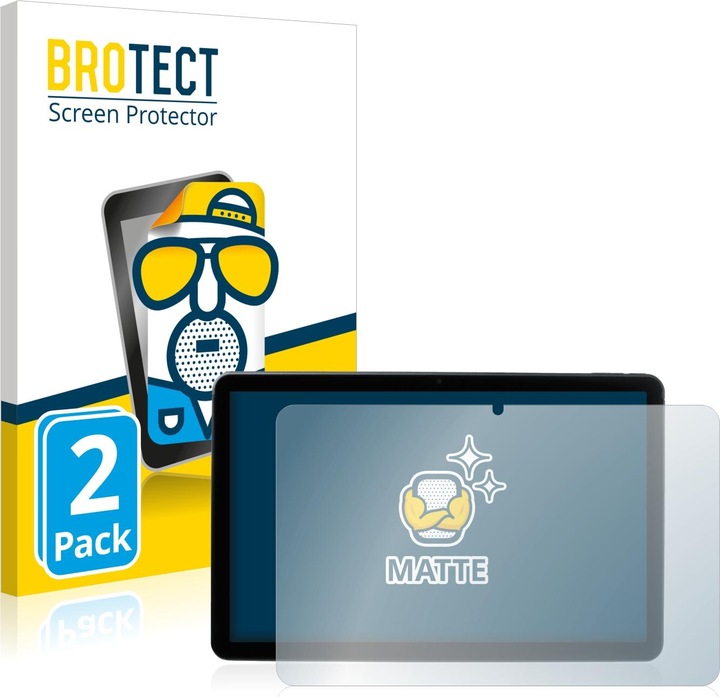 Productafbeelding BROTECT Antireflecterende schermbeschermer mat (2 Stuk, Lifetab P10752)