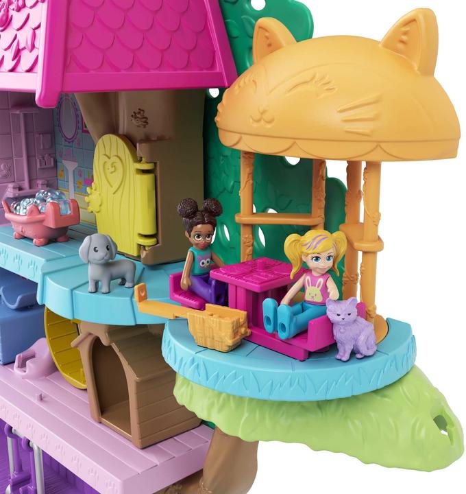 Produktbild Polly Pocket Tierparty Baumhaus