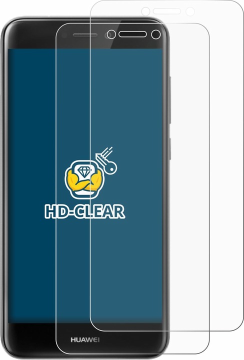 Actual product image BROTECT Screen Protector Clear (2 Piece, Huawei P8 Lite (2017))