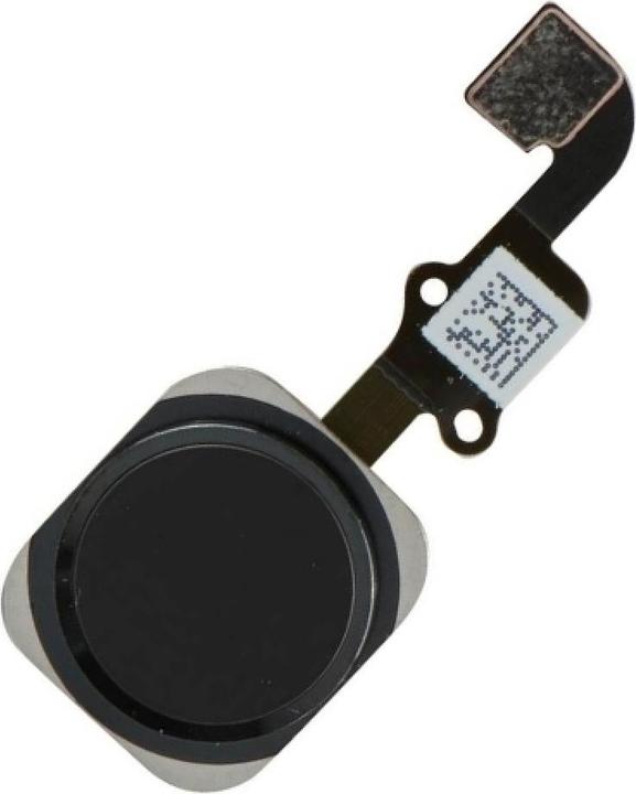 Produktbild Foxconn iPhone 6S Plus Home Button Flexkabel + Home Knopf Gummiring schwarz (IPhone 6S Plus)