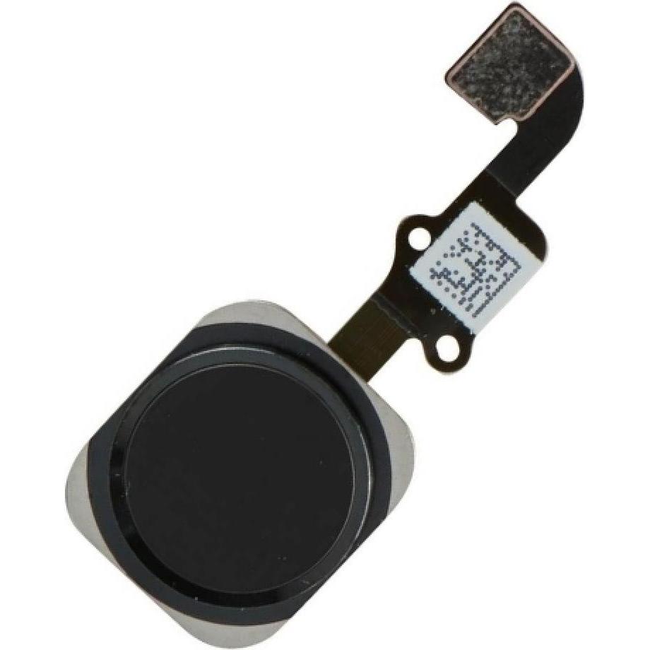 Foxconn iPhone 6S Plus Home Button Flexkabel + Home Knopf Gummiring schwarz (IPhone 6S Plus), Mobilgerät Ersatzteile, Sc...