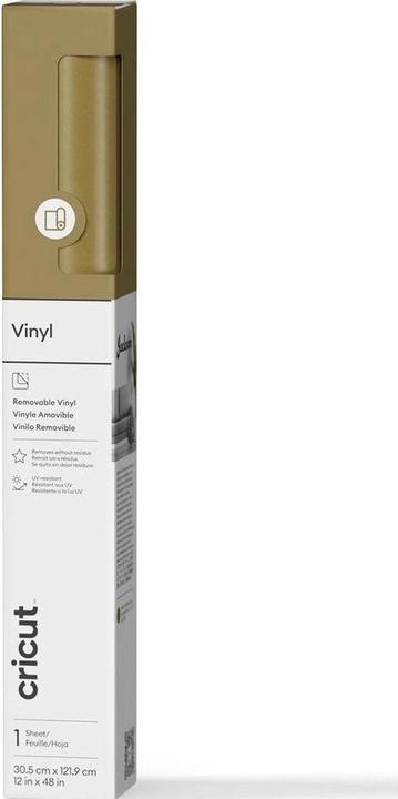 Actual product image Cricut Vinylfolie wiederablösbar 30.5 x 122 cm, 1 Stück