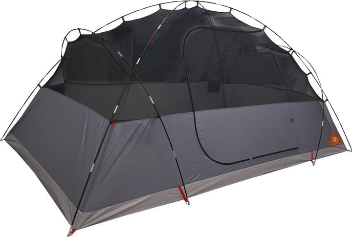 Produktbild vidaXL Campingzelt 8 Personen & Orange 360 x 430 x 195 cm 190T Taft (Kuppelzelt, 10.10 kg, 8 Personen)