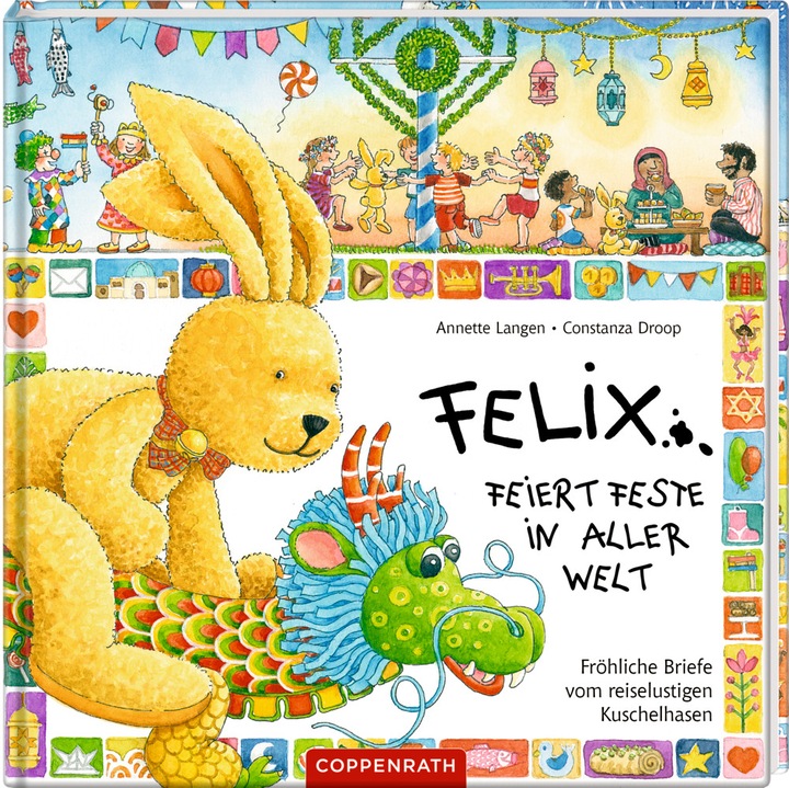 Actual product image Felix feiert Feste in aller Welt (German, Annette Langen, 2022)