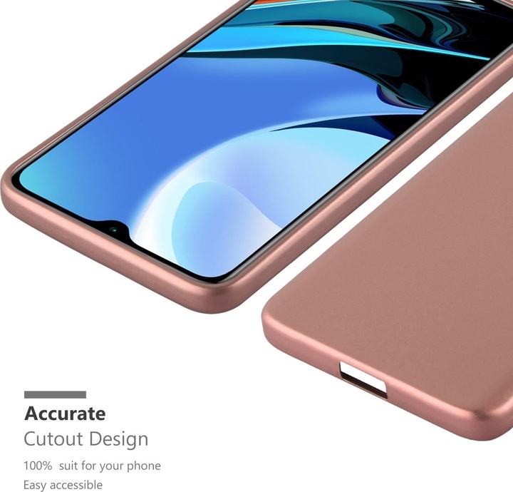Produktbild Cadorabo TPU Matt Metallic Hülle (Xiaomi Redmi 9T)